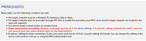 Installation Unable to Start because Prerequisites Are Not Met Installation Unable to Start because Prerequisites Are Not Met